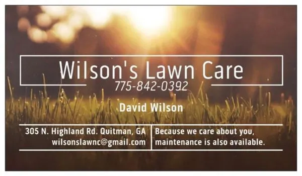 Wilson Lawn Care