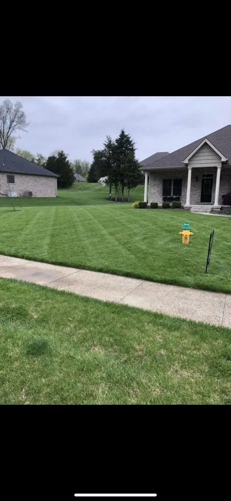Custom landscape design for year-round maintenance across Columbus, IN - Wilson Lawn Care Services
