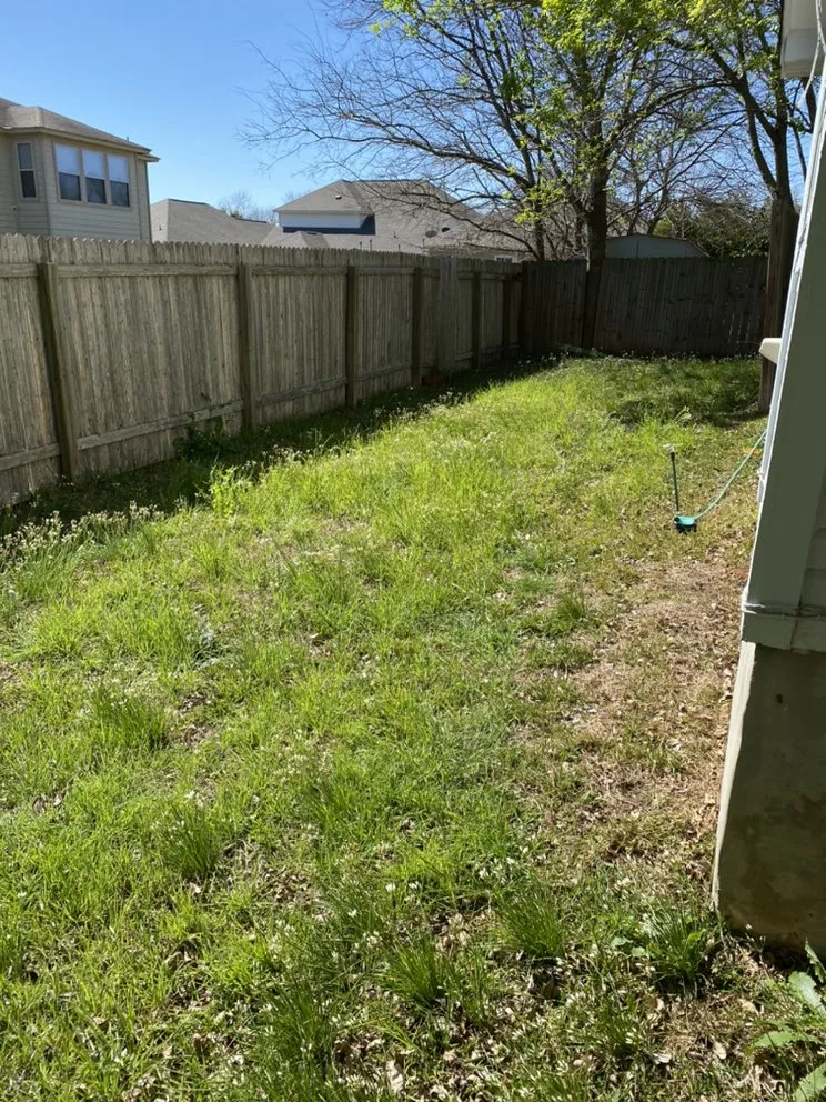 Professional lawn mowing service for residential properties in Schertz, TX by Wilson Lawn N All