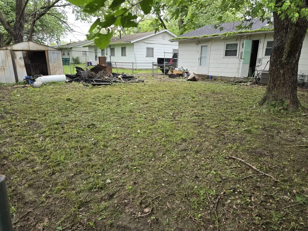 Custom yard cleanup service for year-round maintenance in Saint Louis, MO by Wilson Loyalty Landscaping Services