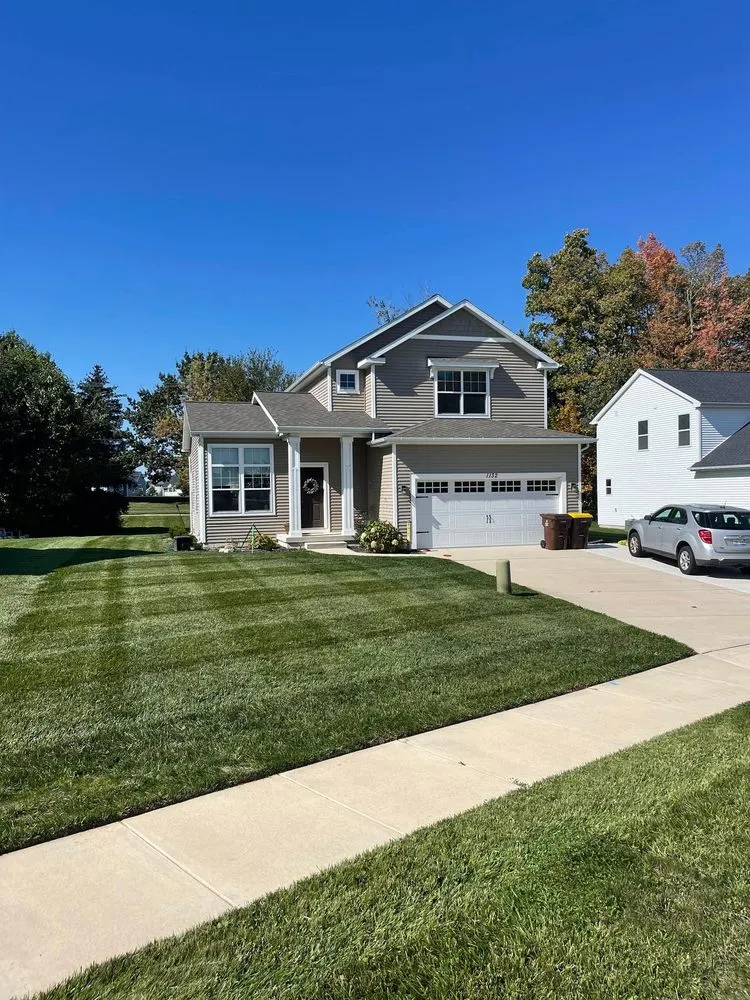 Local landscape installation in Manitou Beach, MI by Wilson Outdoor Services