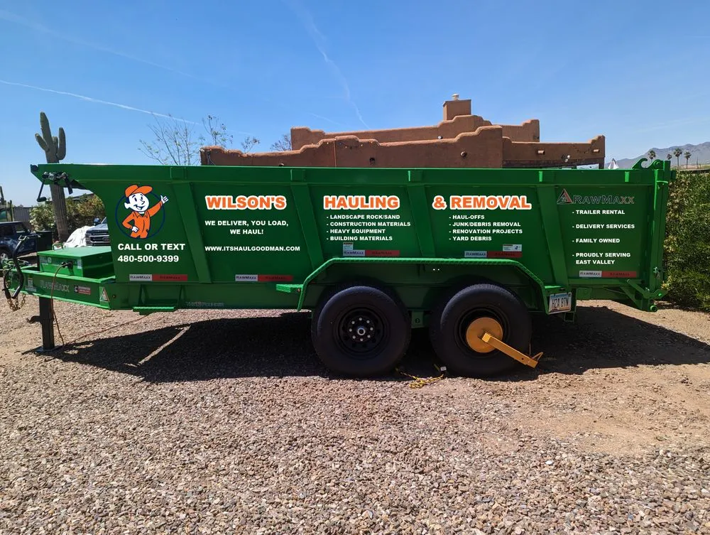 Professional lawn mowing service in Mesa, AZ - Wilson's Hauling & Removal Services