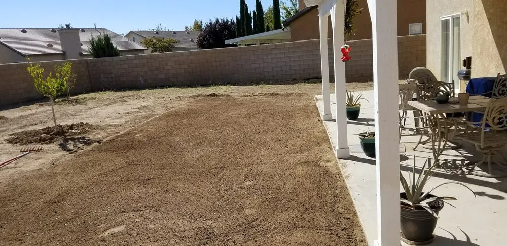 Custom residential landscaping with custom design in Lancaster, CA by Wilson's Landscaping and Maintenance
