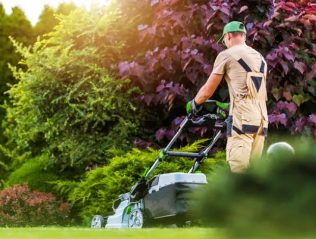 Local landscape installation with custom design in Duncan, OK by Wilson's Landscaping