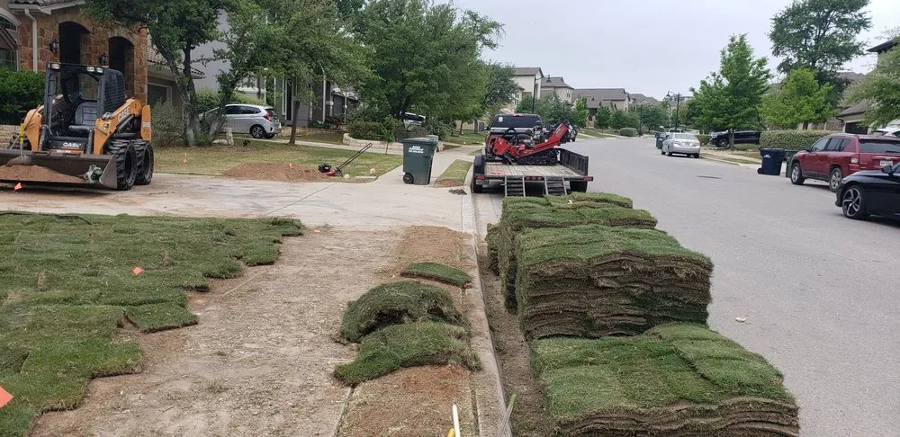 Expert landscaping services with custom design across Round Rock, TX - Wilson's Lawn and Landscaping