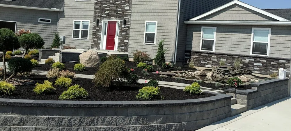 Affordable landscape design in Hilton, NY by Wilston Home Solutions