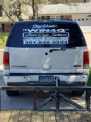 WIN4G Lawn Care Services Logo