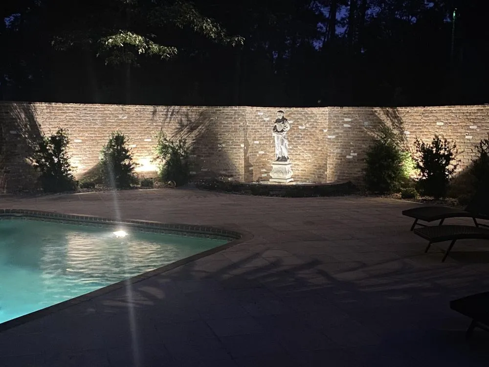 Professional garden landscaping in Sumrall, MS by Winburn Lawns and Landscaping