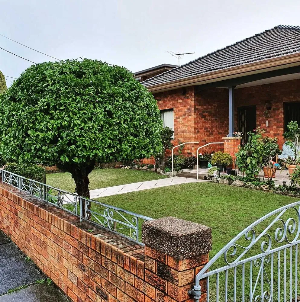 Professional garden landscaping in San Antonio, TX by Windcrest Lawn Services