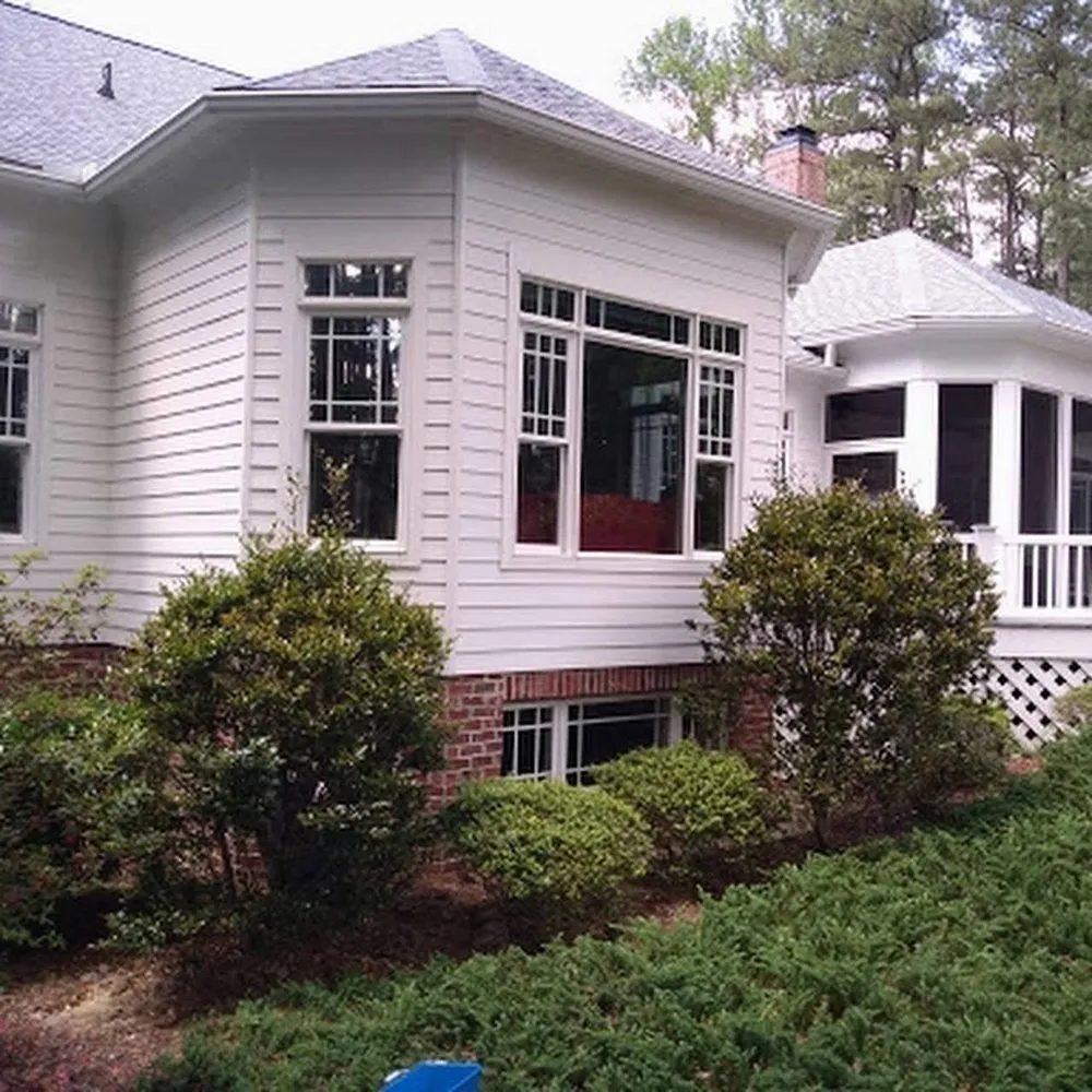 Reliable landscaping services for homes in Pinehurst, NC by Window Washing Clean