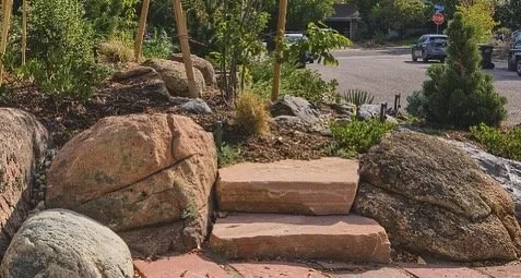 Local landscaping services for homes in Louisville, CO by Windwood Spaces