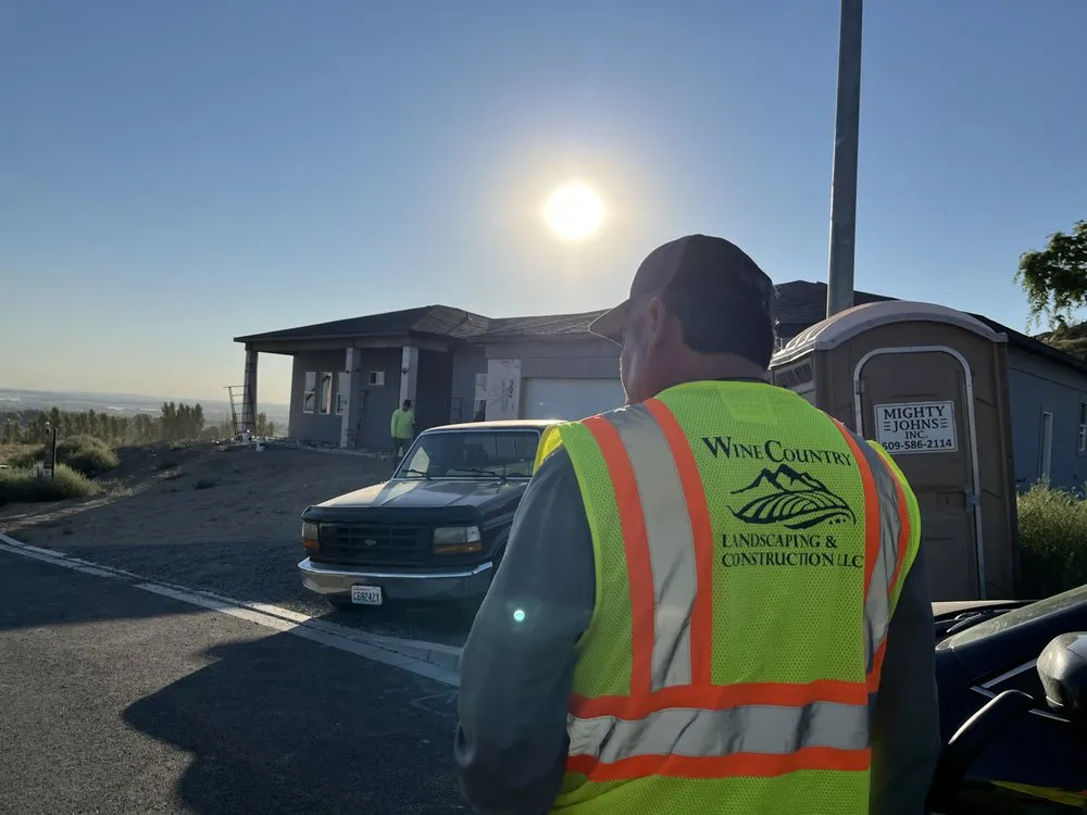 Custom yard cleanup service in Kennewick, WA by Wine Country Landscaping and Construction