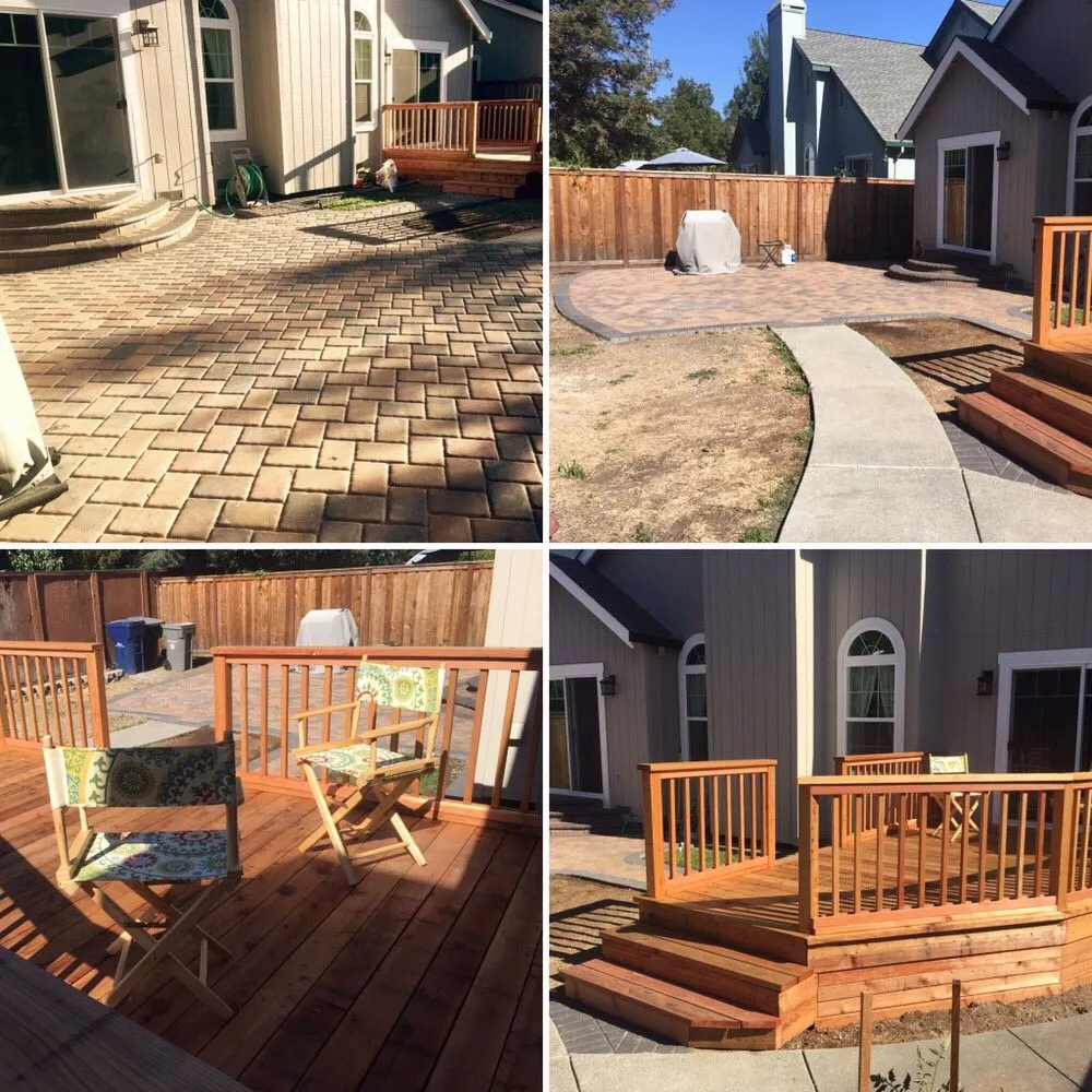 Local landscape installation in Napa, CA by Wine Country Pavers