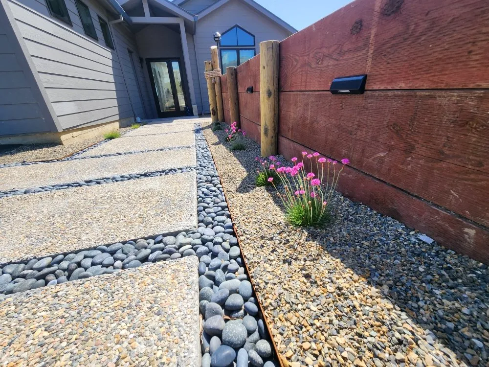 Custom landscape installation for residential properties across Occidental, CA - Winglewich Landscape Contracting