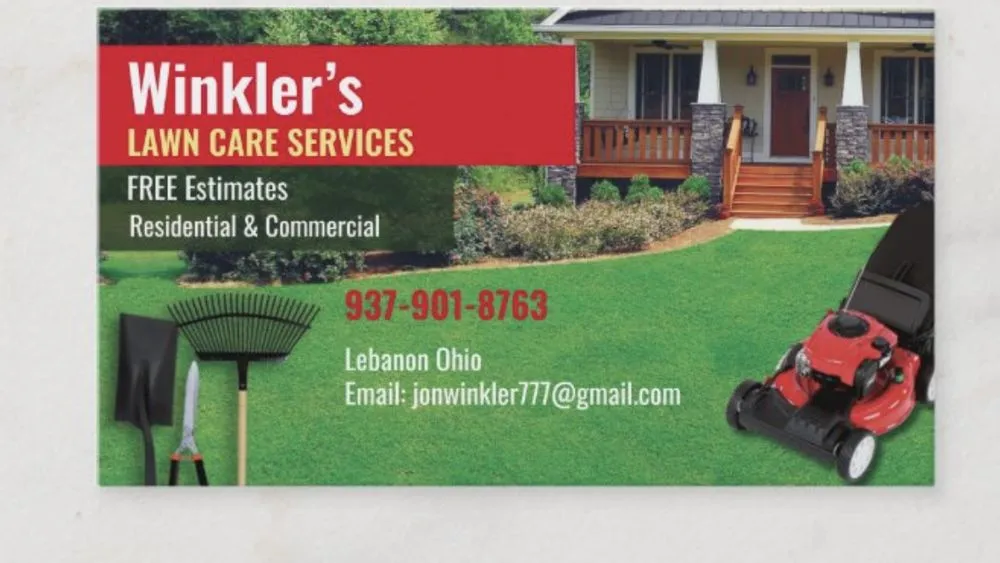 Local lawn mowing service near you across Lebanon, OH - Winkler Lawn Service