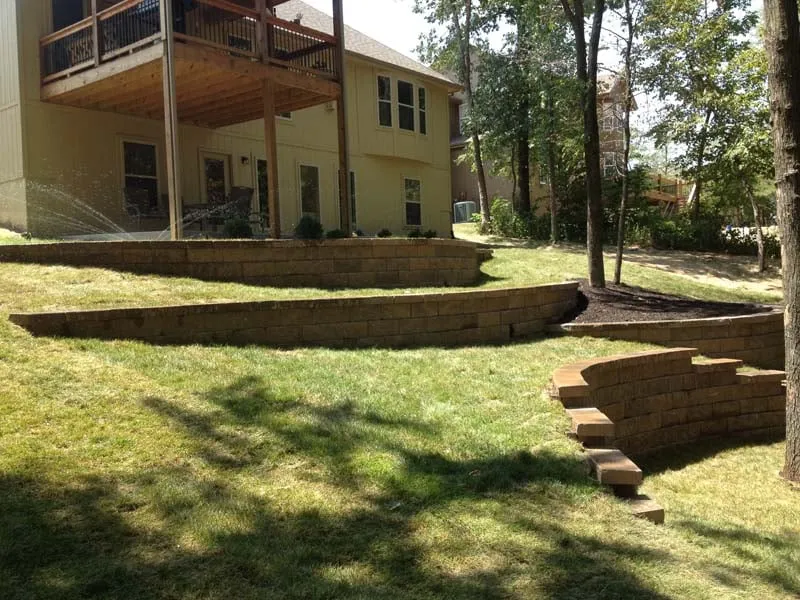 Top-rated residential landscaping near you in Platte City, MO by Winkler's Lawn Care & Landscape