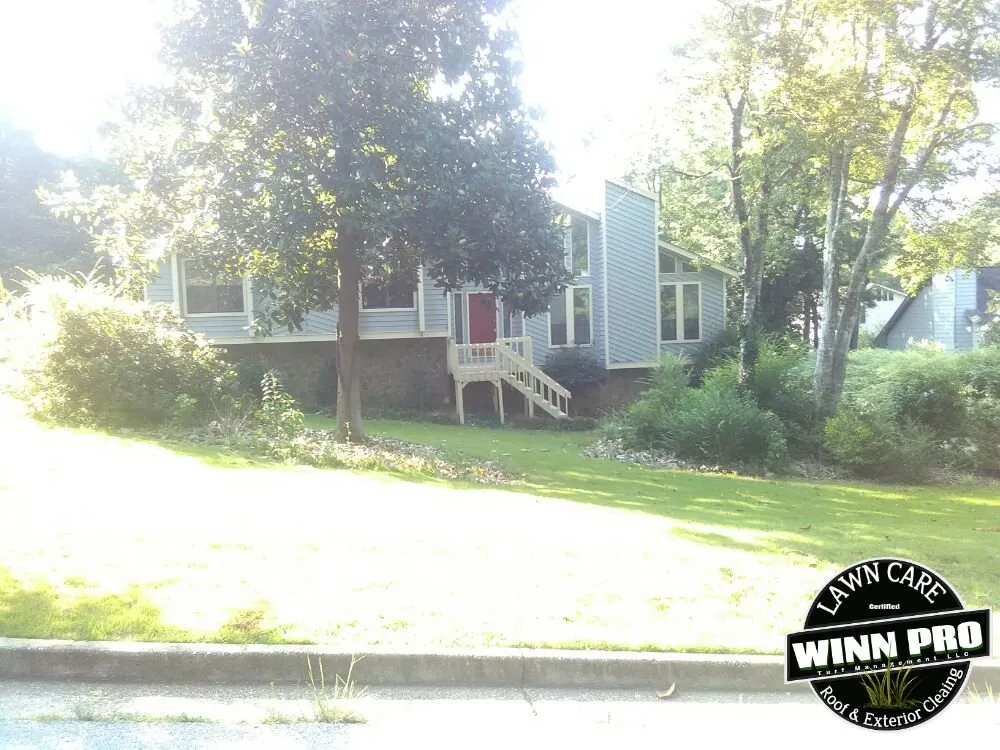 Custom landscape design in Douglasville, GA by Winn Pro Turf Management