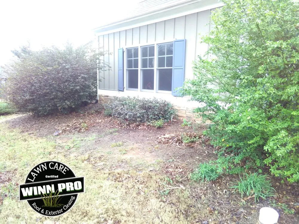 Professional yard cleanup service for year-round maintenance across Douglasville, GA - Winn Pro Turf Management