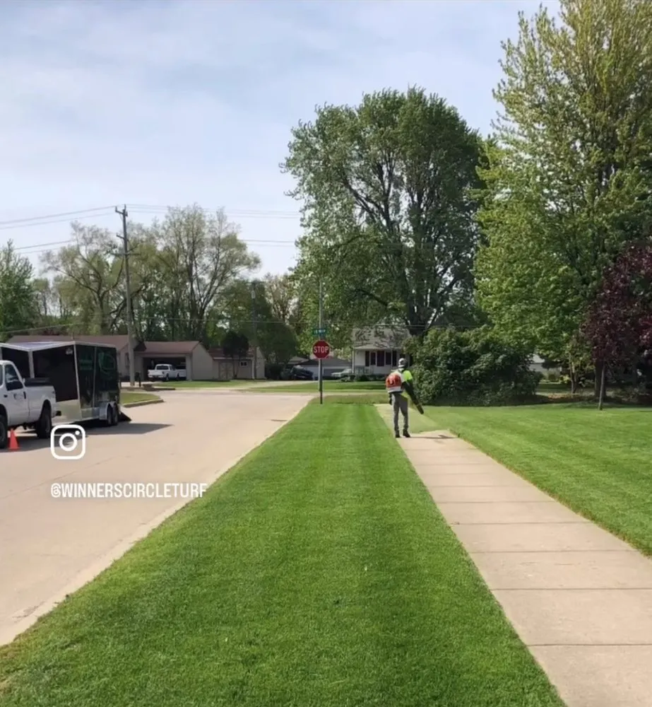 Top-rated lawn mowing service experts serving Utica, MI - Winners Circle Turf And Landscape