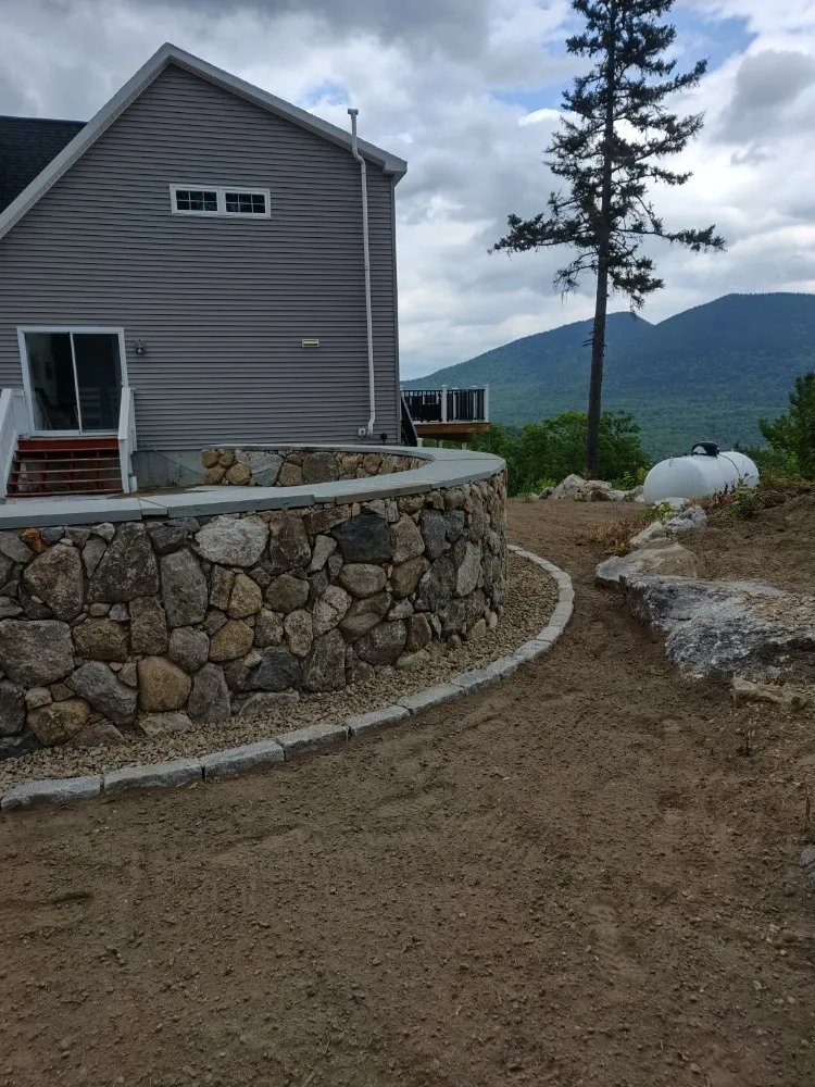 Expert yard cleanup service for beautiful yards in Milton, NH by Winning Landscapes