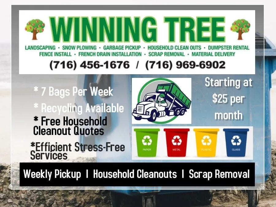 Local yard maintenance experts serving Ellicott, NY - Winning Tree