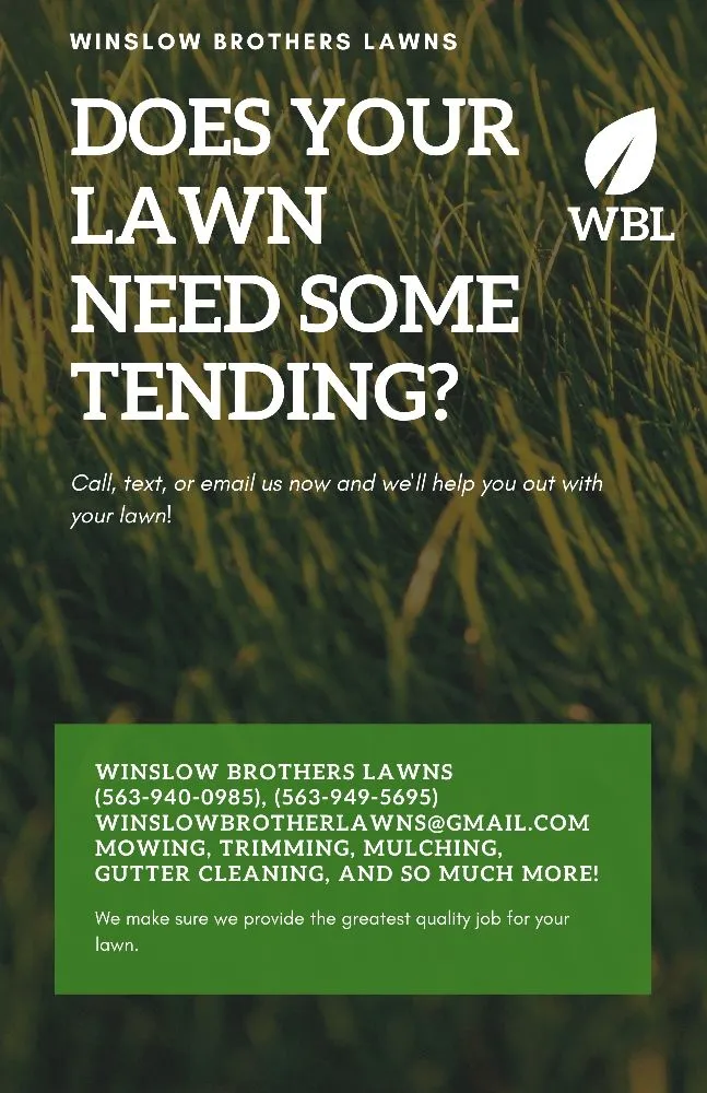 Top-rated landscape design for beautiful yards in Le Claire, IA by Winslow Brothers Lawns