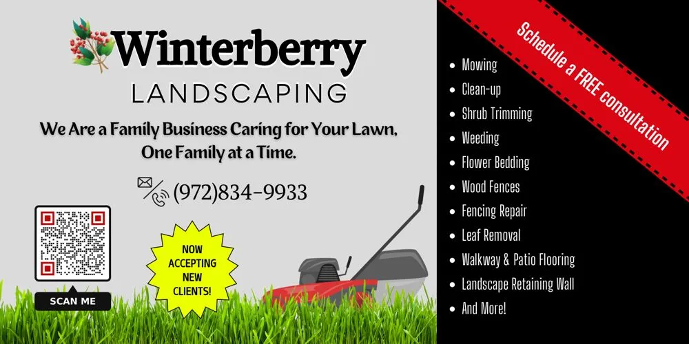 Top-rated landscape installation for outdoor upgrades in Dallas, TX by Winterberry Landscaping