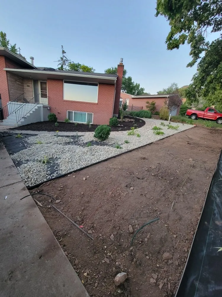 Affordable outdoor landscaping in Midvale, UT - winterspring Landscaping