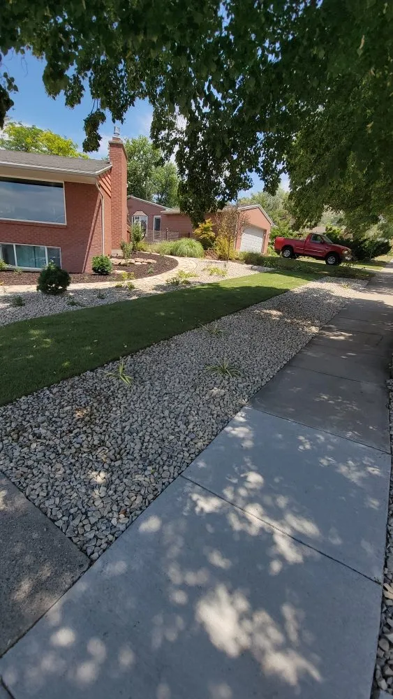 Local garden landscaping for residential properties across Midvale, UT - winterspring Landscaping