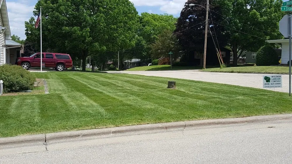Professional landscaping services for residential properties in Dodgeville, WI by Wisconsin Lawn Care Company