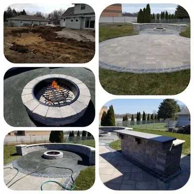 Wisconsin Modern Landscaping & Construction Logo