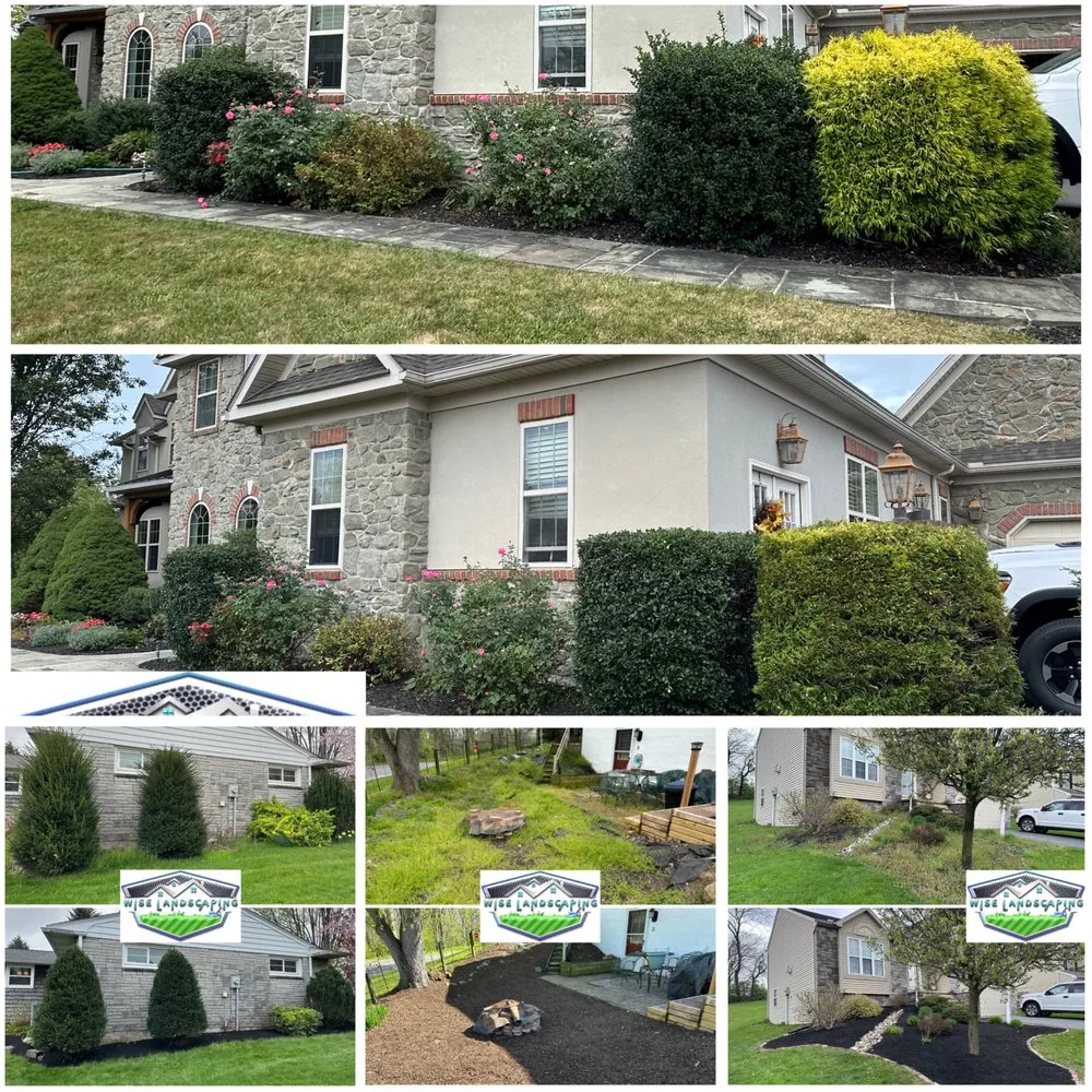 Professional landscape installation for outdoor upgrades in Elizabethtown, PA by Wise Landscaping