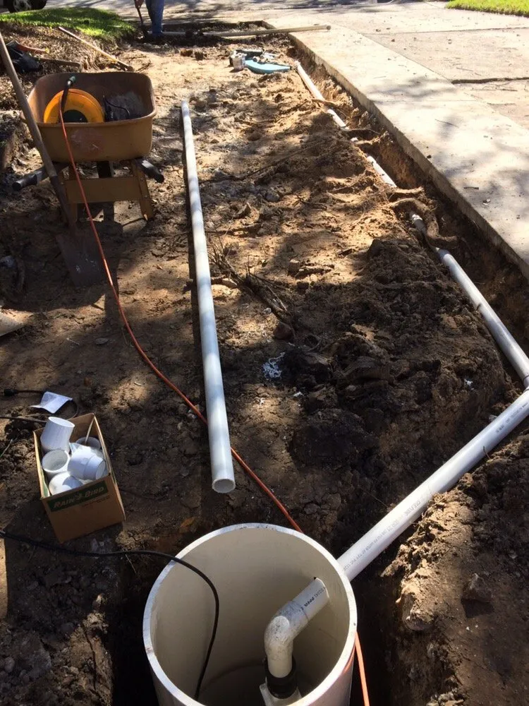 Custom landscape installation in Houston, TX - Wise Lawn Sprinkler