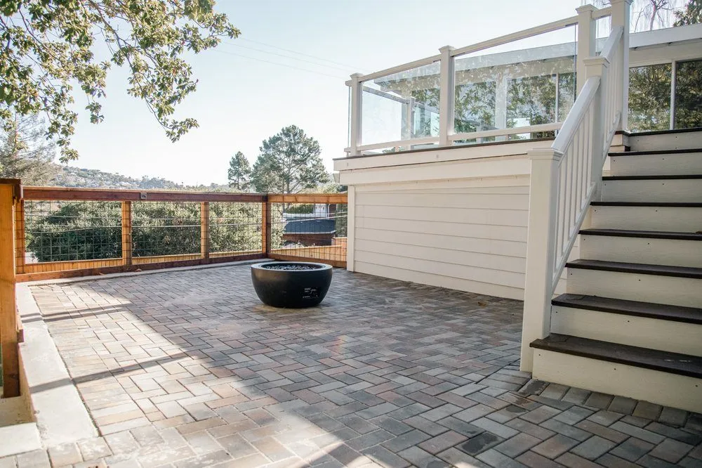 Custom lawn mowing service for outdoor upgrades in Los Angeles, CA by Wiser Contractor