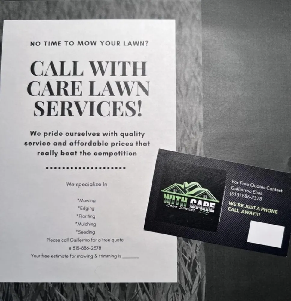 Trusted landscape design for homes across West Chester Township, OH - With Care Lawn Service