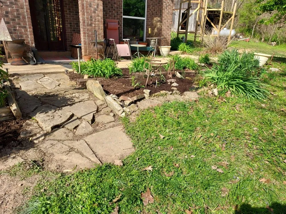 Custom outdoor landscaping for residential properties across Mammoth Spring, AR - Wit's End Outside Services