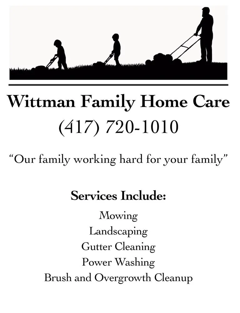 Reliable yard cleanup service experts serving Republic, MO - Wittman Family Home Care