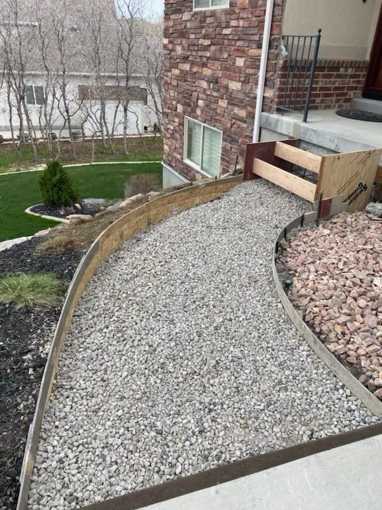 Expert garden landscaping for beautiful yards in Layton, UT by Wizard Construction