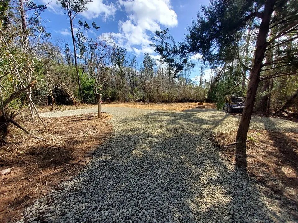 Custom garden landscaping in Fountain, FL - WJ Land Management
