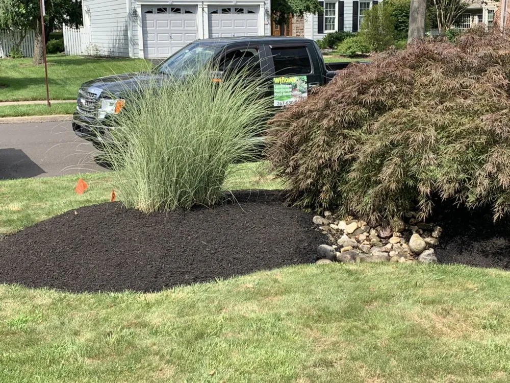 Professional lawn mowing service in Bristol, PA by Wjflores Landscaping & Hardscaping