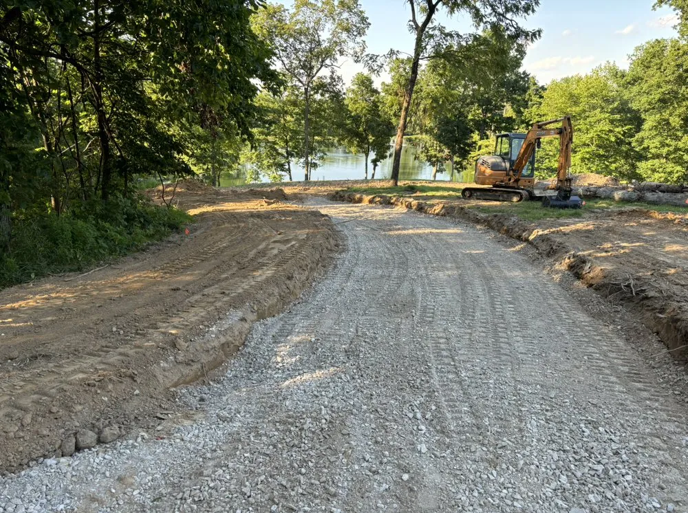 Trusted outdoor landscaping in Evansville, IN - WJR Excavating