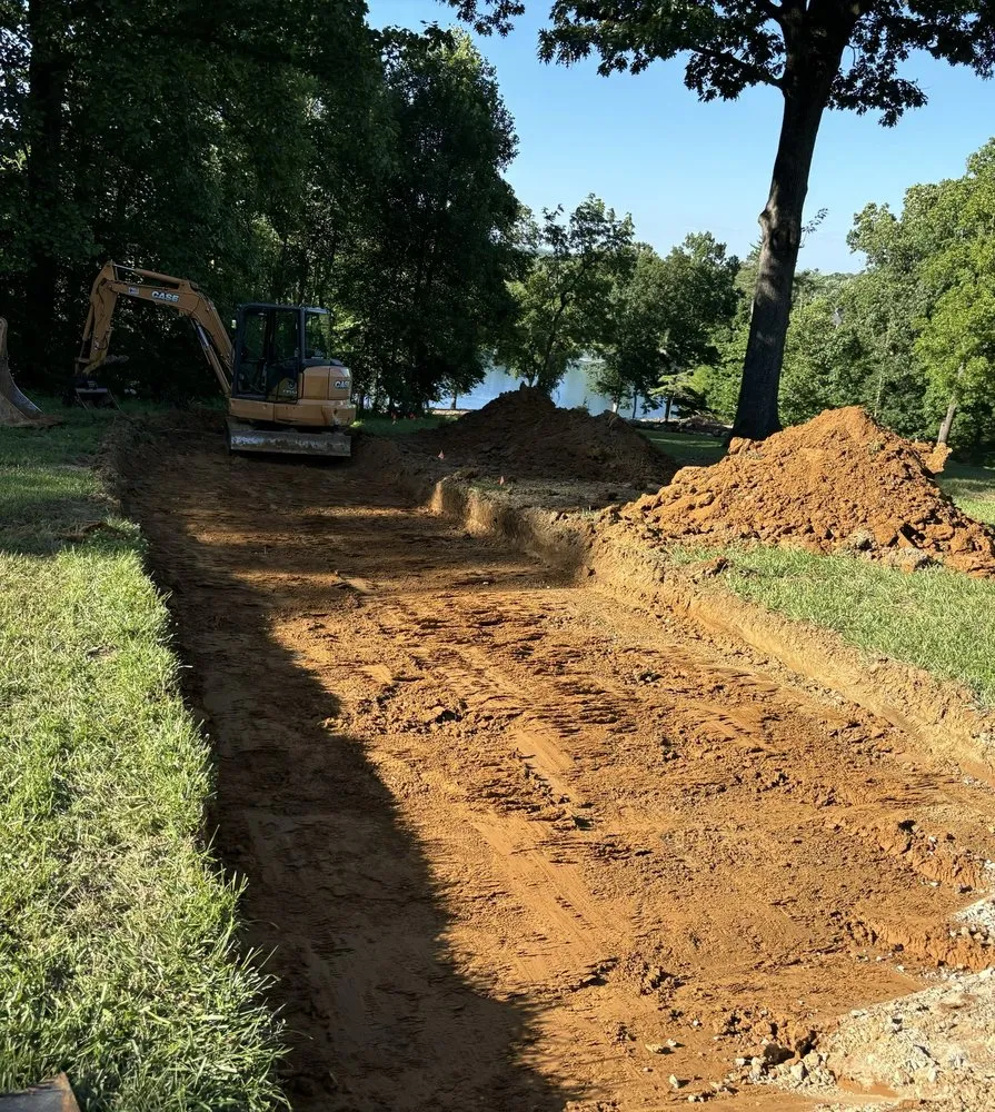 Expert residential landscaping experts serving Evansville, IN - WJR Excavating