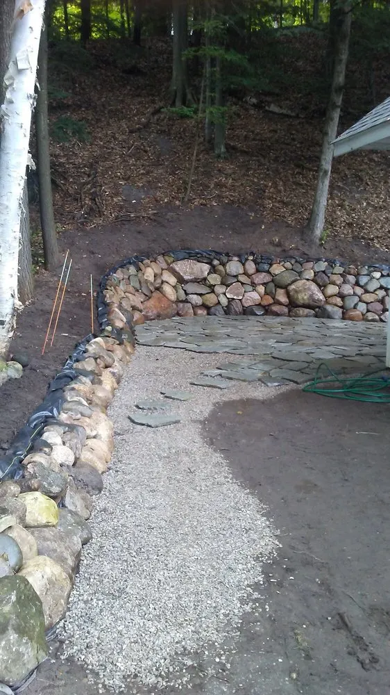 Expert landscape design for homes in Kalkaska, MI by W&K landscaping