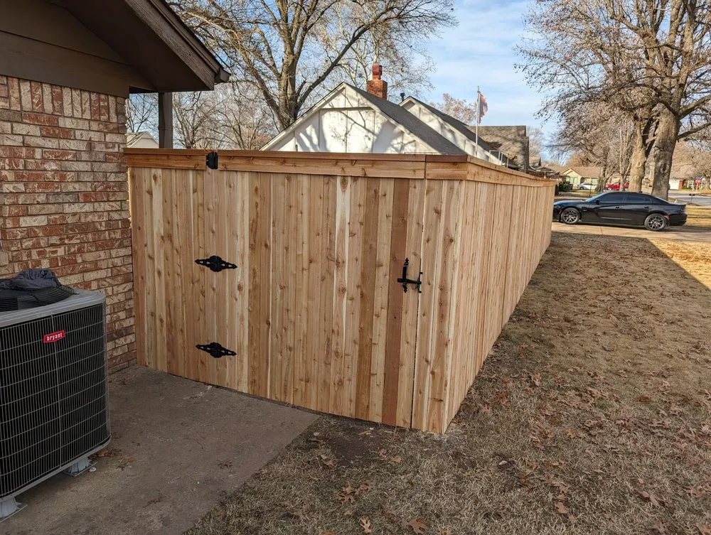 Reliable garden landscaping for homes across Tulsa, OK - WLB Fencing