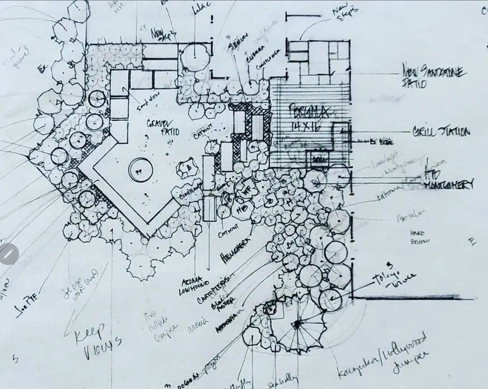 Professional garden landscaping in Louisville, KY by WLDflora Landscape