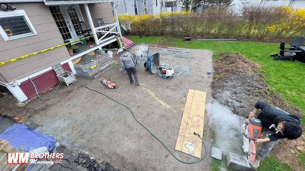 Reliable yard cleanup service in City of Orange, NJ by WM Brothers Masonry