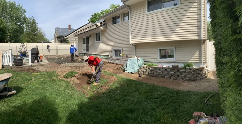 Affordable yard cleanup service for beautiful yards in City of Orange, NJ by WM Brothers Masonry