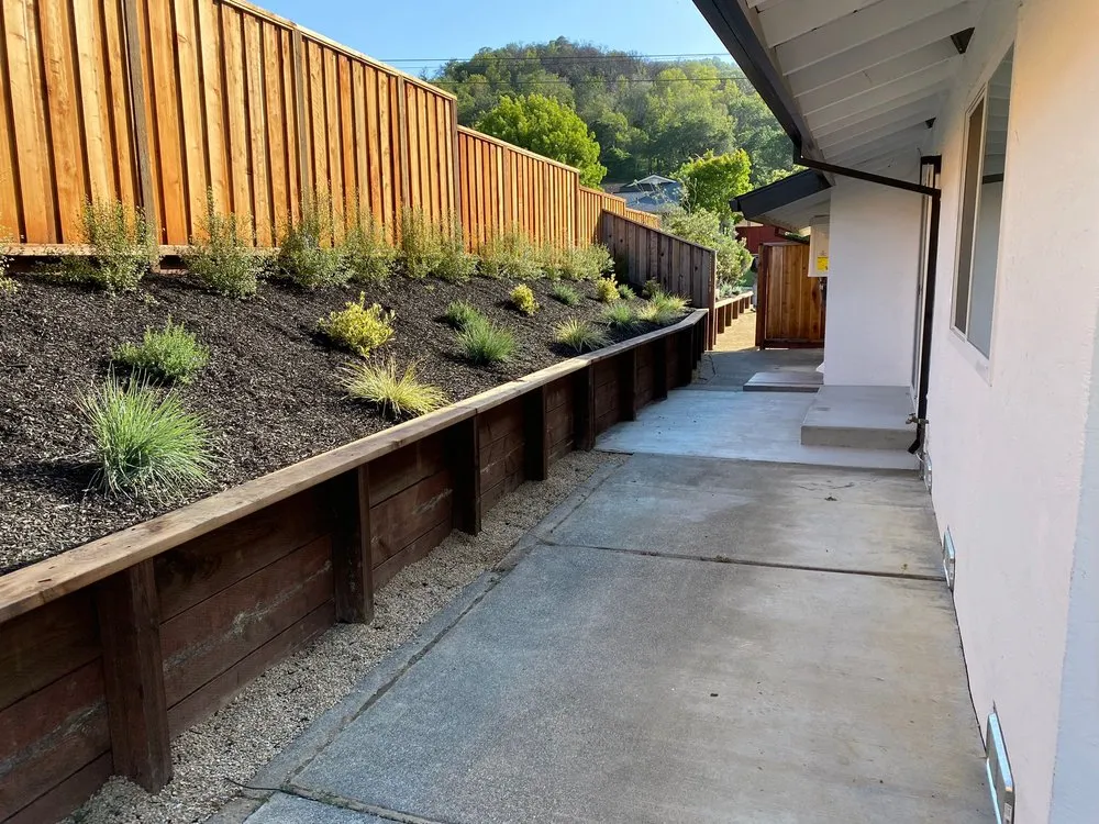 Custom outdoor landscaping in San Rafael, CA by WM Landscaping Gardening & Services