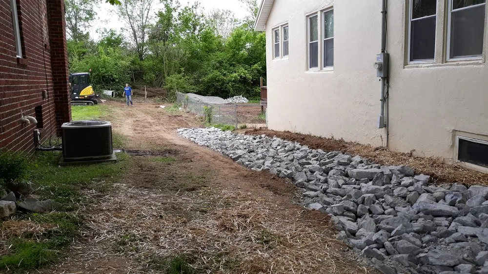 Custom landscape design in Dickson, TN by WM Tucker Excavating & Landscaping