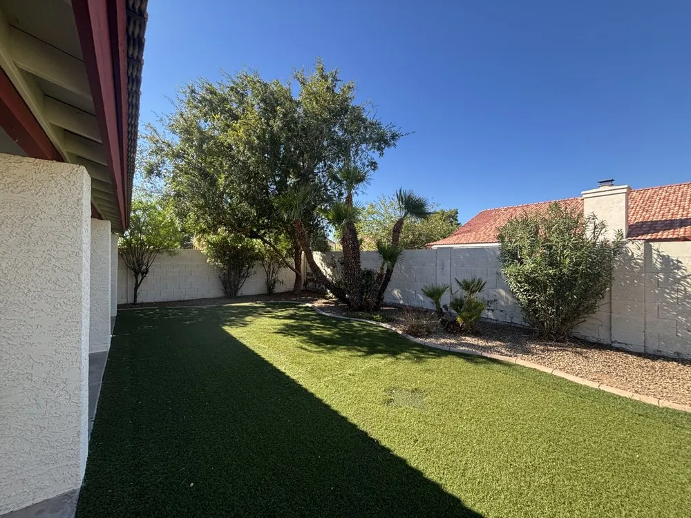 Expert residential landscaping in Phoenix, AZ by Wmt Services